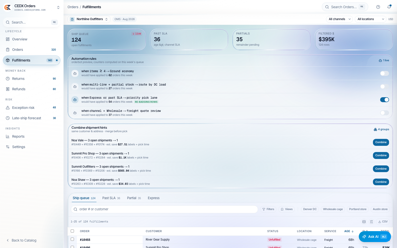Automation rules, previewed before they run